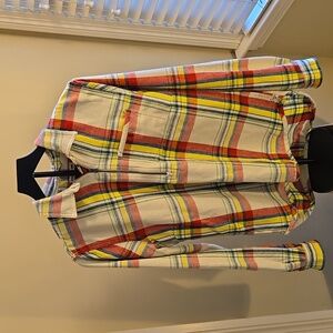Toad&Co Multicolor Flannel Plaid Shirt